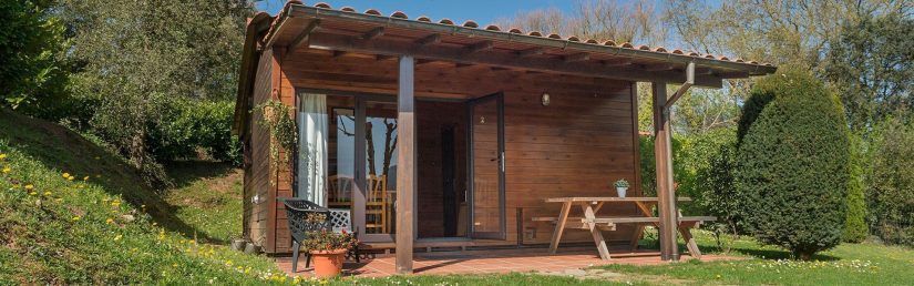 camping en la garrotxa con bungalows