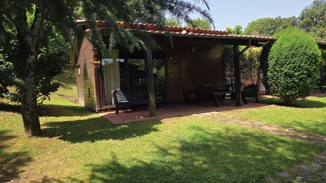 Camping en la Garrotxa con bungalows