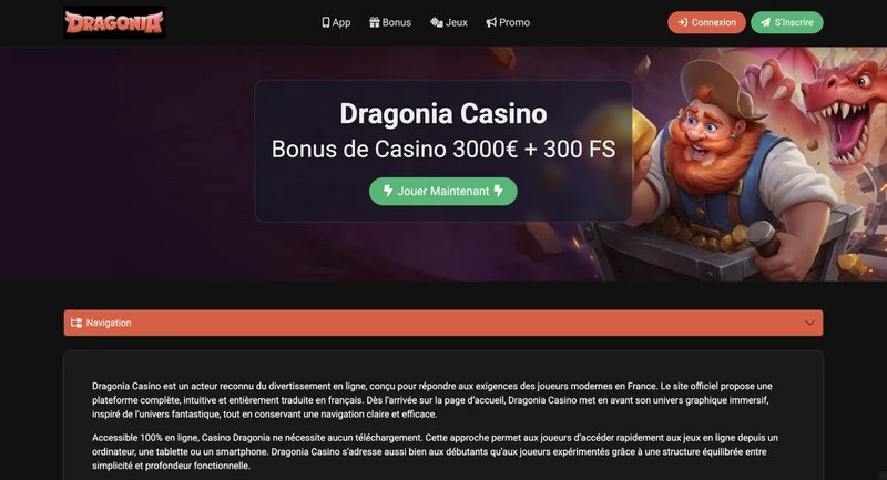 En savoir plus sur dragonia casino login En savoir plus sur dragonia casino login